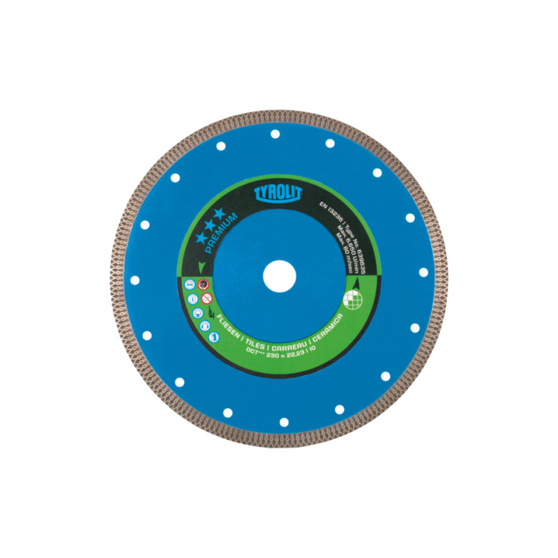 TYROLIT PREMIUM DCT 250 X 1.6 MM diamond disc | Great Price | Online Store - Norwit.pl