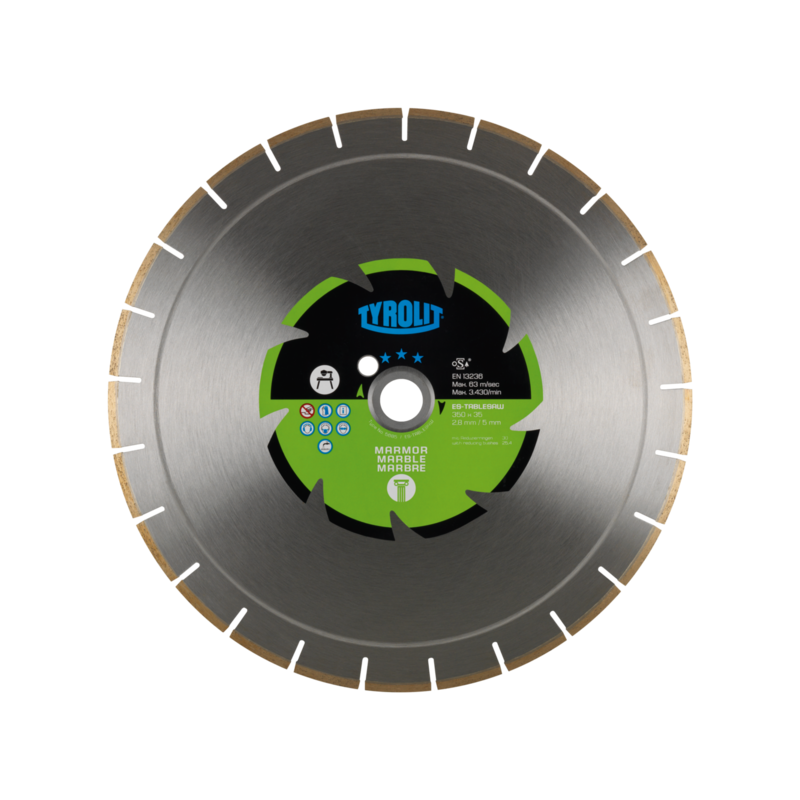 TYROLIT PREMIUM ES-T 350 X 2.8 MM diamond disc | Great Price | Online Store - Norwit.pl