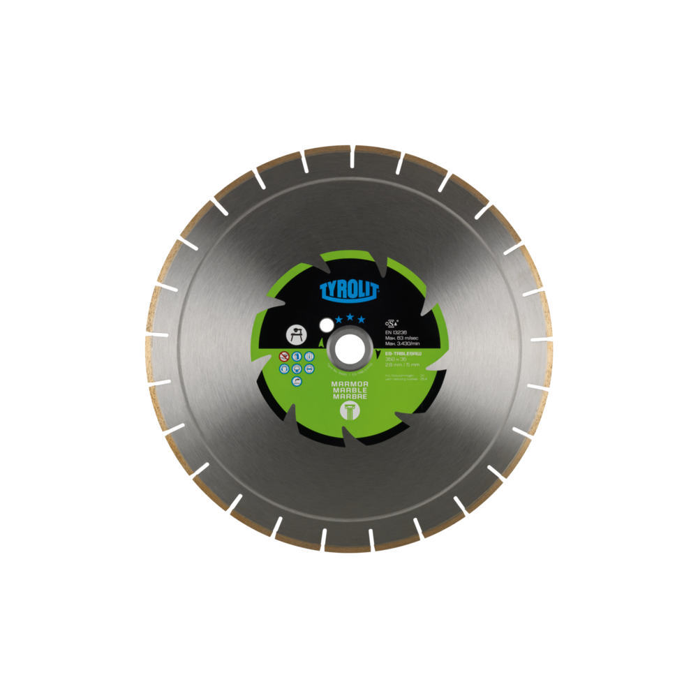 TYROLIT PREMIUM ES-T 350 X 2.8 MM diamond disc | Great Price | Online Store - Norwit.pl