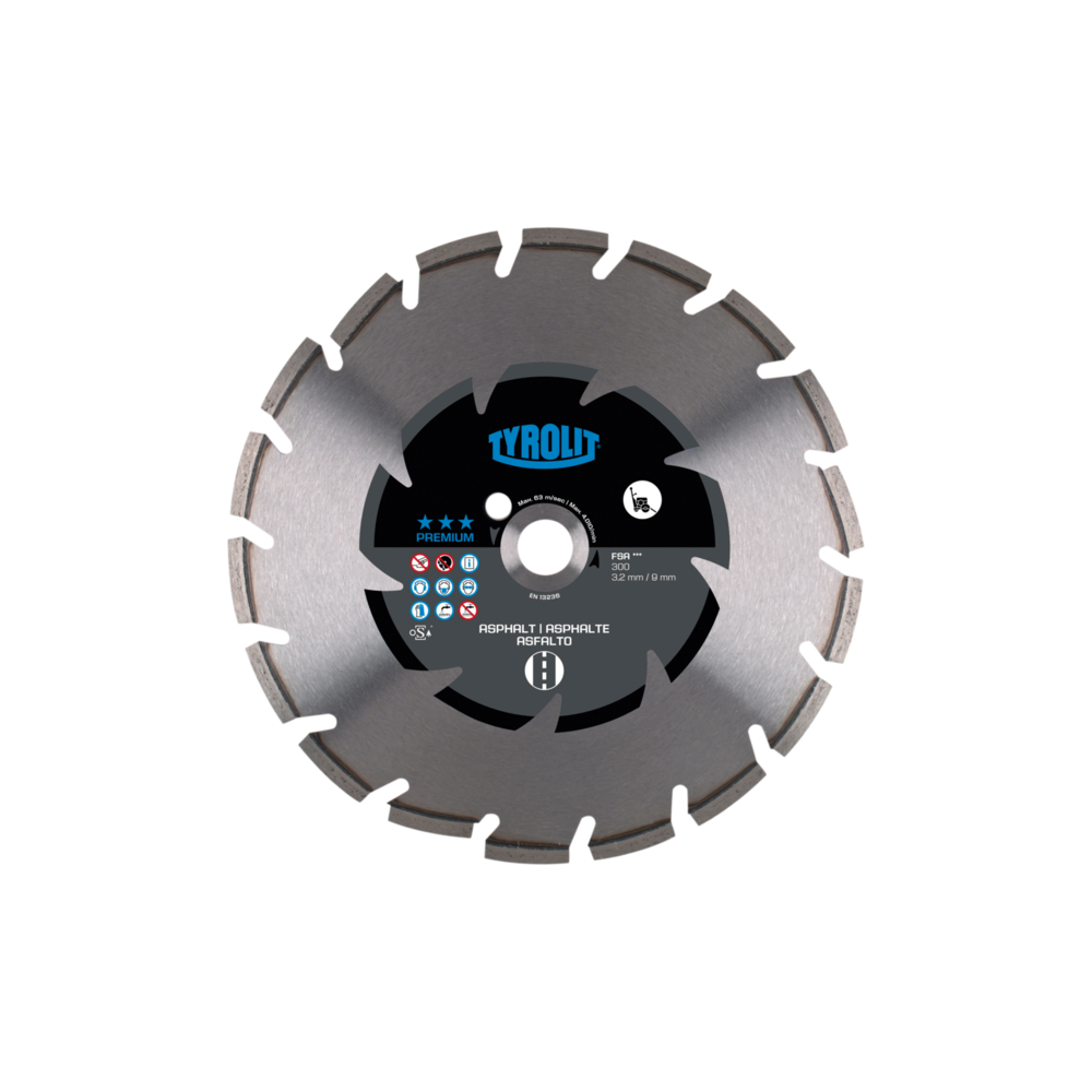 TYROLIT PREMIUM FSA 700 X 4.2 MM, 35/25.4 MM diamond disc | Great Price | Online Store - Norwit.pl