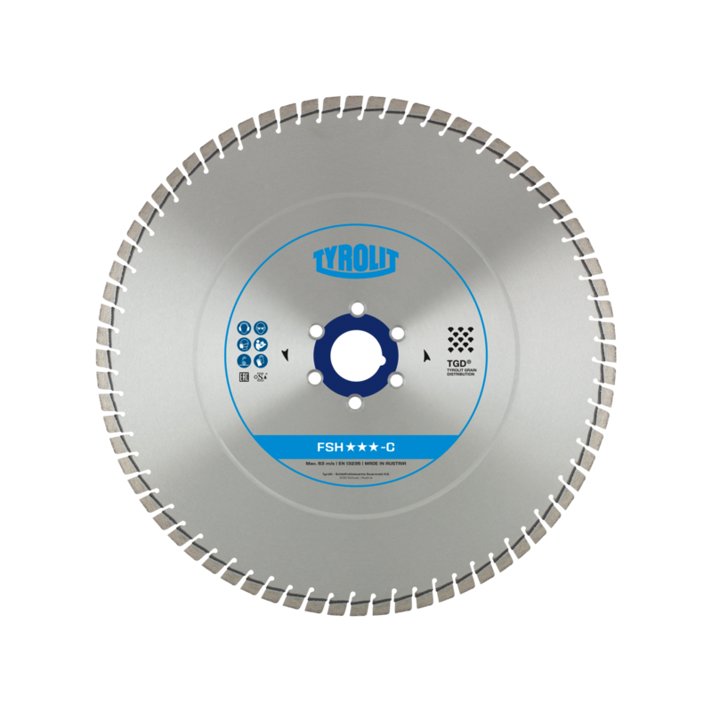 TYROLIT PREMIUM FSH-C 800 X 4.4 MM diamond disc | Great Price | Online Store - Norwit.pl