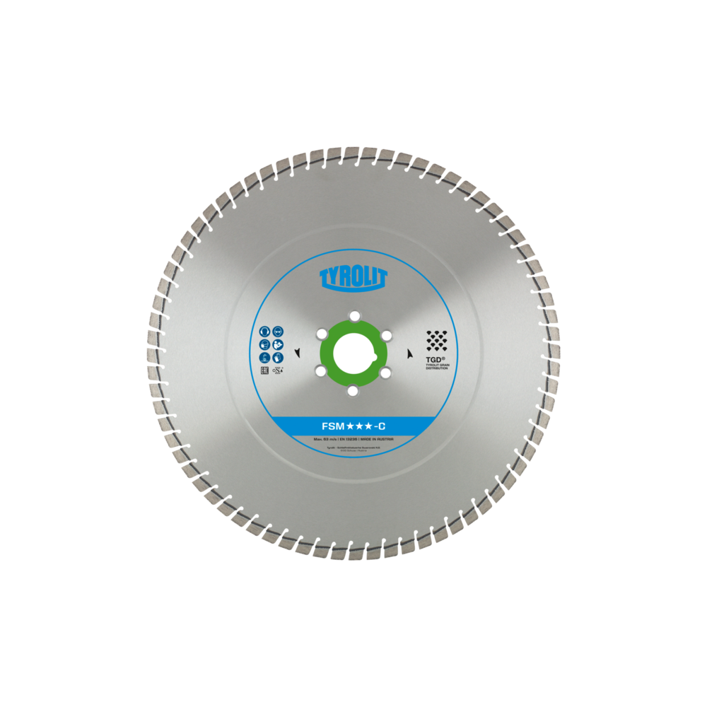 Tarcza diamentowa TYROLIT PREMIUM FSH-C 800 X 4,4 MM, 35/25,4 MM | Dobra Cena | Sklep Online - Norwit.pl