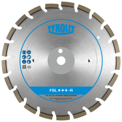 TYROLIT PREMIUM FSL-A 800 X 4.7 MM, 35/25.4 MM diamond disc | Great Price | Online Store - Norwit.pl