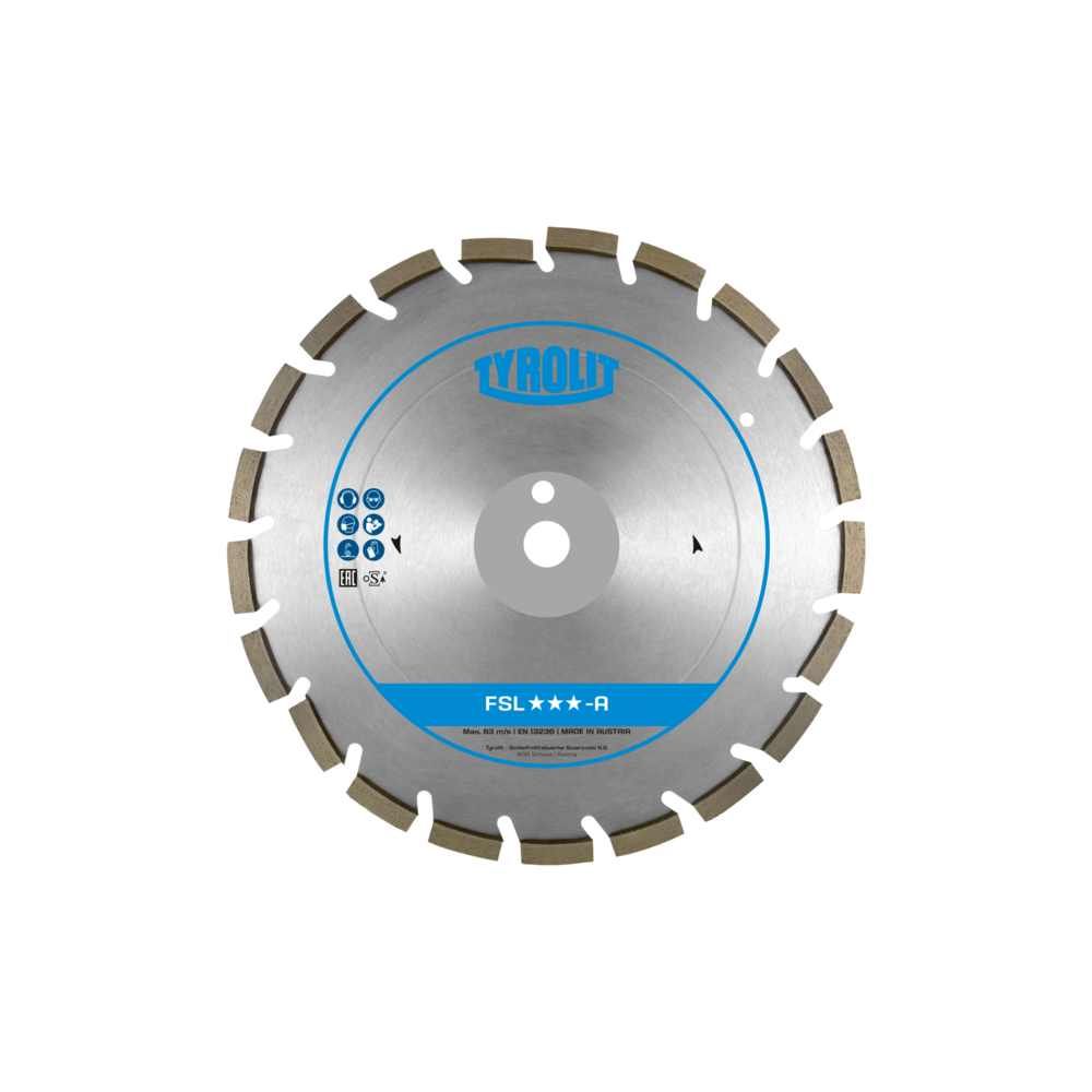 TYROLIT PREMIUM FSL-A 900 X 4.7 MM, 35/25.4 MM diamond disc | Great Price | Online Store - Norwit.pl