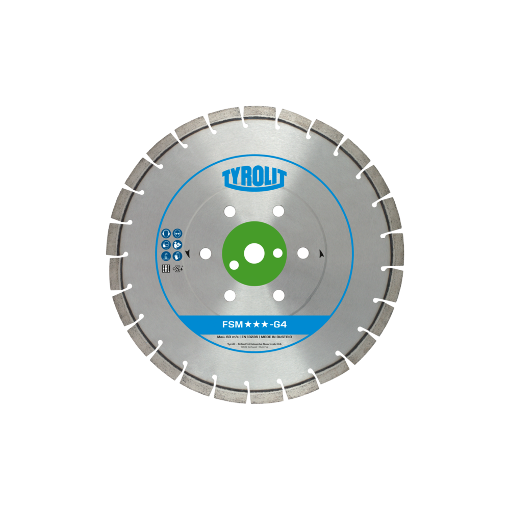TYROLIT PREMIUM FSM-G4 350 X 2.8 MM diamond disc | Great Price | Online Store - Norwit.pl