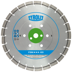 TYROLIT PREMIUM FSM-G5 400 X 3.2 MM, 35/25.4 MM diamond disc | Great Price | Online Store - Norwit.pl