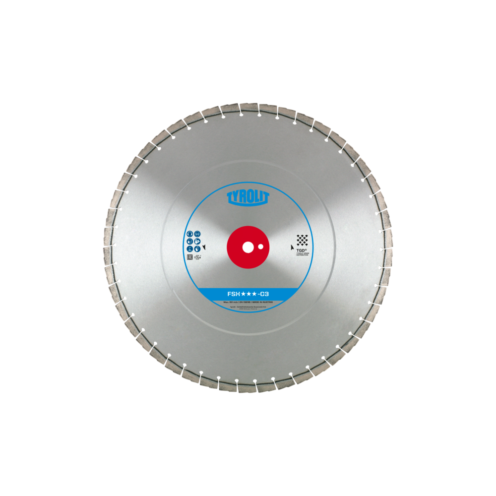 TYROLIT PREMIUM FSX-C3 650 X 4.4 MM diamond disc | Great Price | Online Store - Norwit.pl