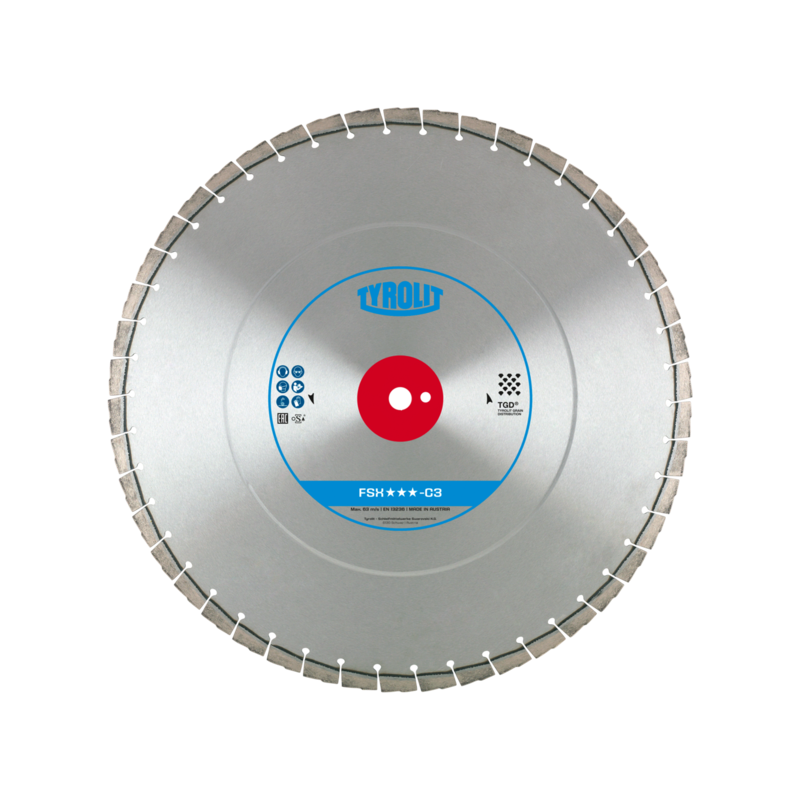 TYROLIT PREMIUM FSX-C3 900 X 4.4 MM diamond disc | Great Price | Online Store - Norwit.pl