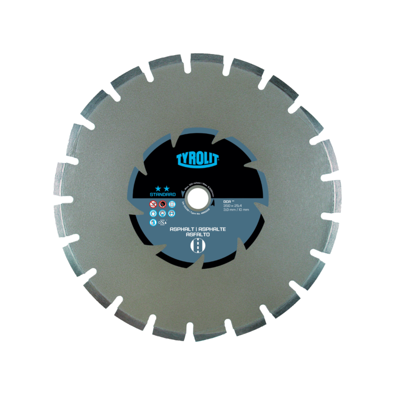 TYROLIT STANDARD diamond disc DCA 350 X 3 MM X 20 MM | Great Price | Online Store - Norwit.pl