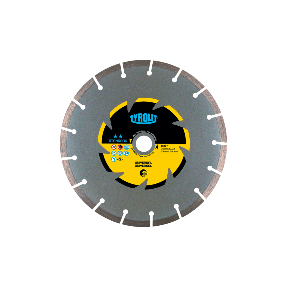 Tarcza diamentowa TYROLIT STANDARD DCU 350 X 3 MM | Dobra Cena | Sklep Online - Norwit.pl