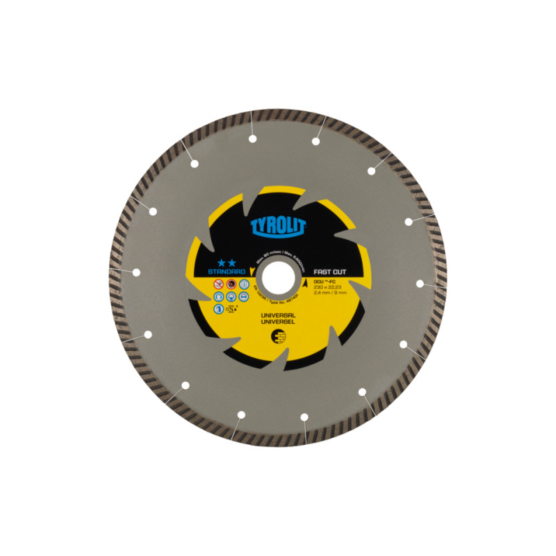 TYROLIT STANDARD DCU-FC 350 X 3 MM X 20 MM diamond blade | Great Price | Online Store - Norwit.pl