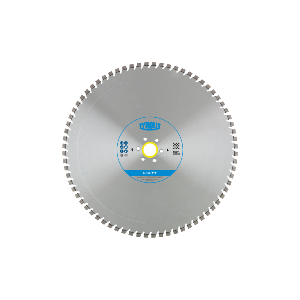 TYROLIT STANDARD WSL 600 X 4.9 MM diamond disc (12M109) | Great Price | Online Store - Norwit.pl