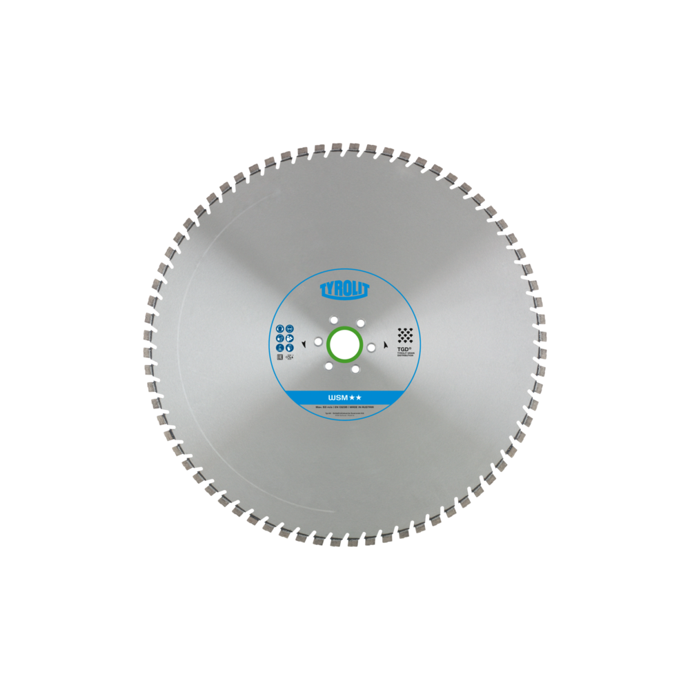 TYROLIT STANDARD WSM 600 X 4,4 MM diamond disc (12M109) | Great Price | Online Store - Norwit.pl