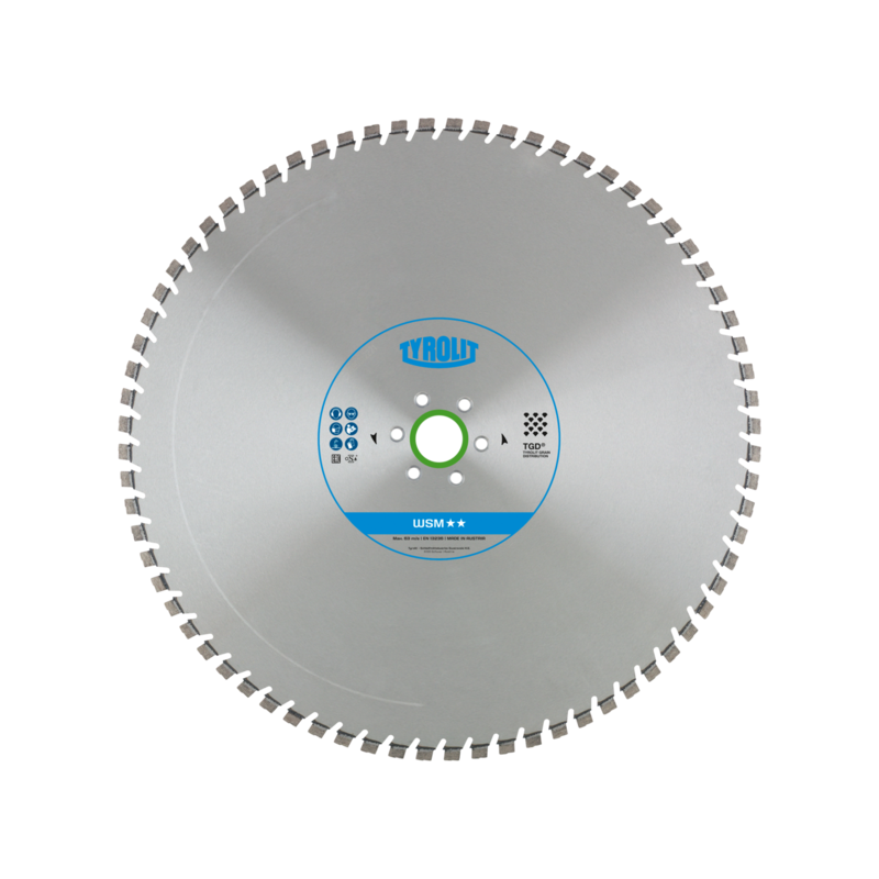 TYROLIT STANDARD WSM 650 X 4.9 MM diamond disc (12M109) | Great Price | Online Store - Norwit.pl