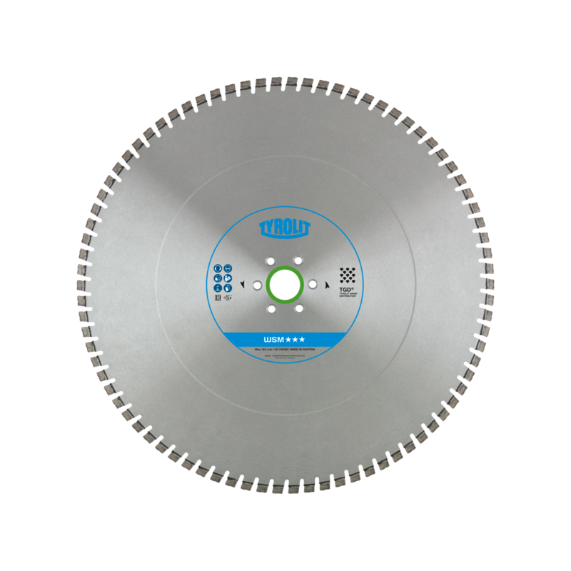 TYROLIT STANDARD WSM 750 X 4.4 MM diamond disc (12M109) | Great Price | Online Store - Norwit.pl