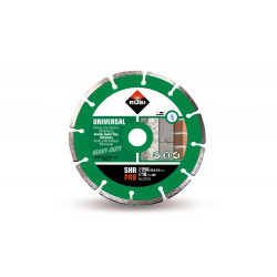 Universal diamond blade for building mats, SEGMENT SHR 250 PRO edging