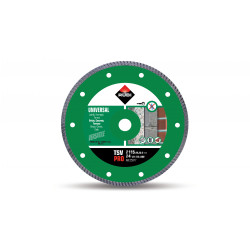 Universal diamond blade for building mats, edging TURBO TSV 115 PRO