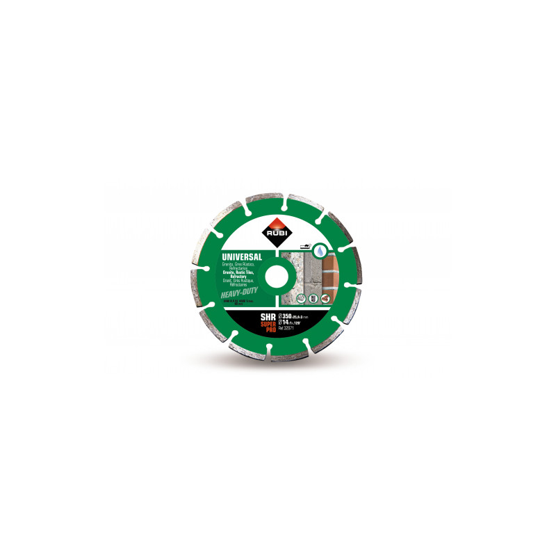 Universal diamond blade for building materials, SEGMENT SHR 350 SUPERPRO edging | Great Price | Online Store - Norwit.pl Universal diamond blade for building materials, SEGMENT SHR 350 SUPERPRO edging | Great Price | Online Store - Norwit.pl