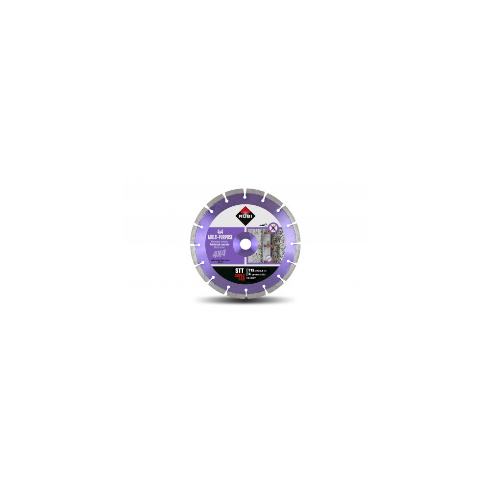 Tarcza diamentowa uniwersalna SEGMENTOWA STT-115 SUPERPRO | Dobra Cena | Sklep Online - Norwit.pl
