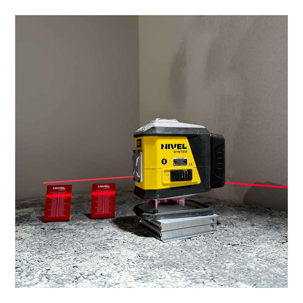 ZESTAW Laser krzyżowy Nivel System CL1R czerwony + statyw SJJM1EX | Dobra Cena | Sklep Online - Norwit.pl
