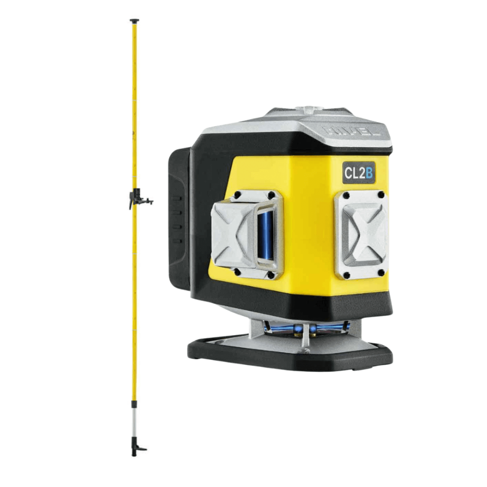 ZESTAW Laser krzyżowy Nivel System CL2B niebieski + tyczka LP-36 | Dobra Cena | Sklep Online - Norwit.pl