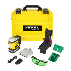 KIT Nivel System CL2G green cross line laser + SJJM1EX tripod + CLS4 sensor | Great Price | Online Store - Norwit.pl