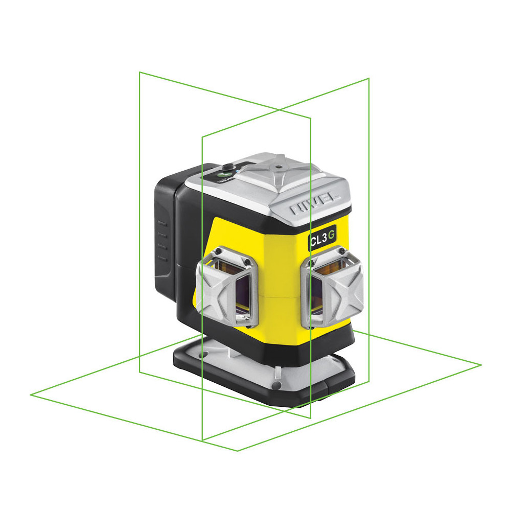 ZESTAW Laser krzyżowy Nivel System CL3G zielony + statyw SJJM1EX + czujnik RD800 | Dobra Cena | Sklep Online - Norwit.pl
