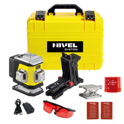 KIT Nivel System CL3R red cross line laser + SJJM1EX tripod | Great Price | Online Store - Norwit.pl