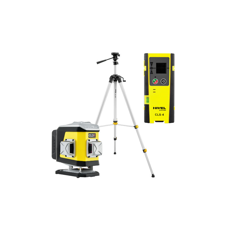 KIT Nivel System CL3R red cross line laser + SJJM1EX tripod + CLS4 sensor | Great Price | Online Store - Norwit.pl