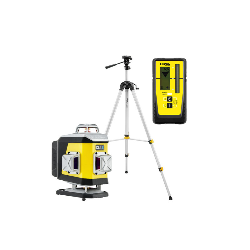 KIT Nivel System CL4B blue cross line laser + SJJM1EX tripod + RD800 sensor | Great Price | Online Store - Norwit.pl