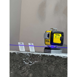 KIT Nivel System CL4D-P purple cross line laser + LP-36 pole | Great Price | Online Store - Norwit.pl