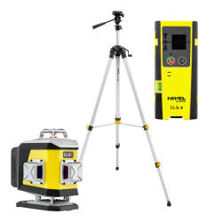 ZESTAW Laser krzyżowy Nivel System CL4R czerwony + statyw SJJM1EX + czujnik CLS4 | Dobra Cena | Sklep Online - Norwit.pl