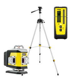 ZESTAW Laser krzyżowy Nivel System CL4R czerwony + statyw SJJM1EX + czujnik RD800 | Dobra Cena | Sklep Online - Norwit.pl