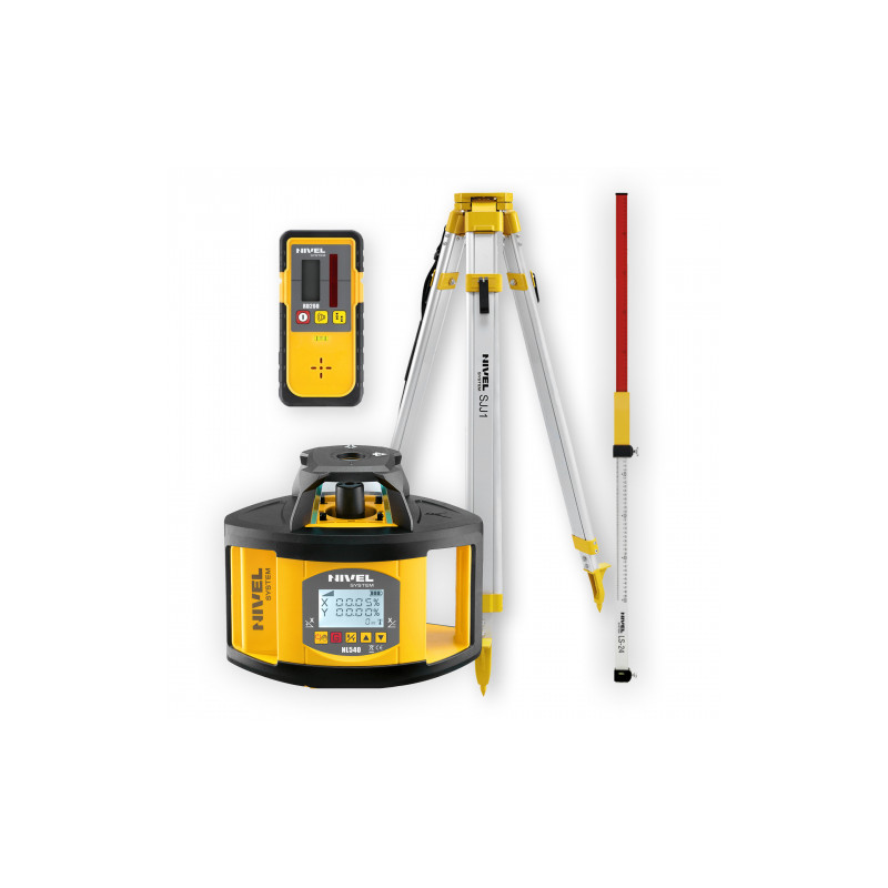 Niwelator laserowy Nivel System NL540 - ZESTAW   łata LS-24   statyw SJJ1 | Great Price | Online Store - Norwit.pl