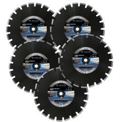 Set of diamond discs NOZAR LAM PROFI 350mm pcs.5