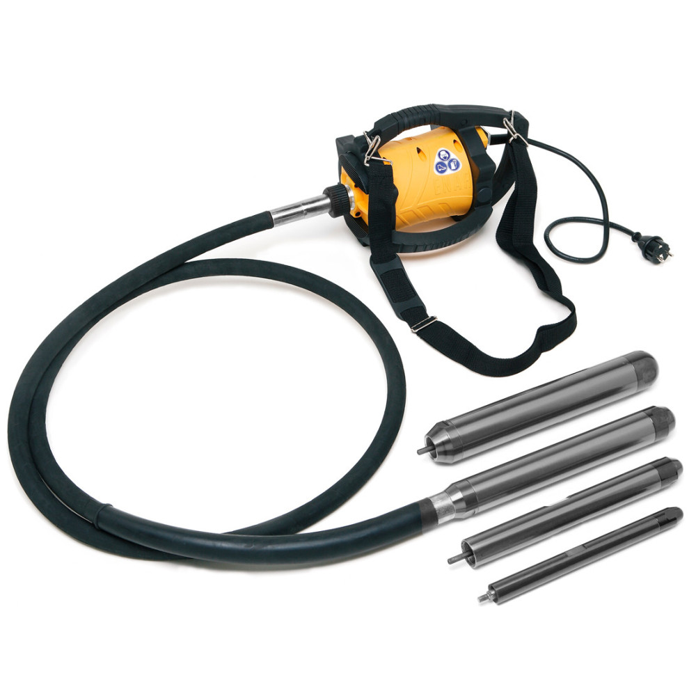 CONCRETE VIBRATOR KIT Enar DINGO 230V with roller and rollers | Great Price | Online Store - Norwit.pl