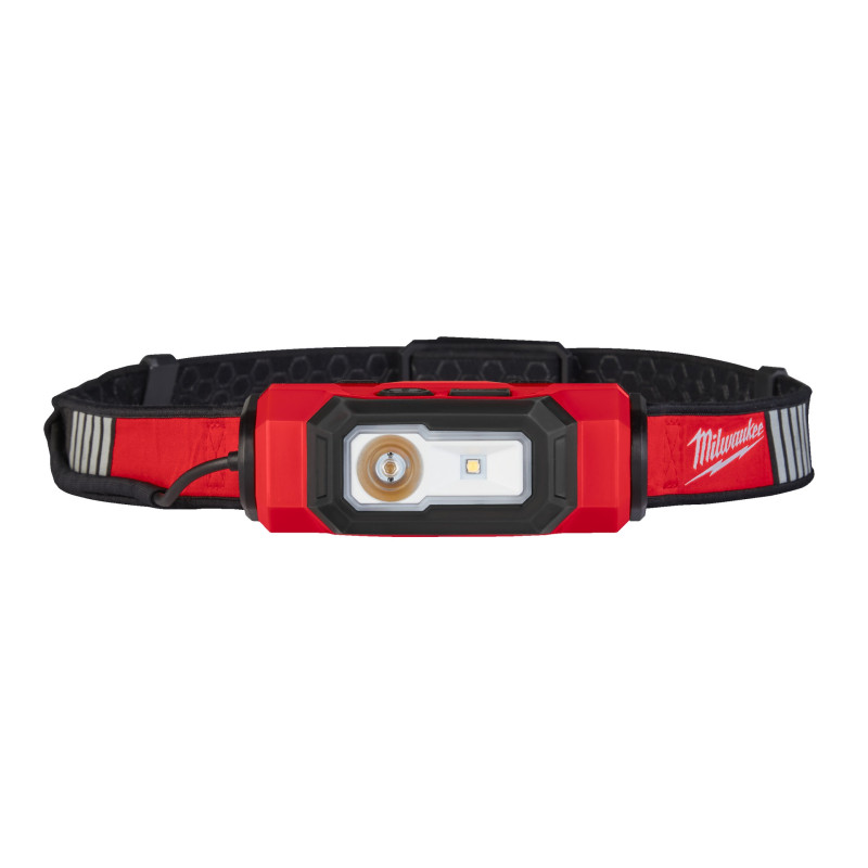 Akumulatorowa latarka-czołówka USB HI-VIS Milwaukee | L4 HL-VIS-301 | Dobra Cena | Sklep Online - Norwit.pl Akumulatorowa latarka-czołówka USB HI-VIS Milwaukee | L4 HL-VIS-301 | Dobra Cena | Sklep Online - Norwit.pl