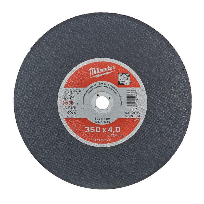Tarcza do cięcia metalu SCS 41/350 Milwaukee | Dobra Cena | Sklep Online - Norwit.pl Tarcza do cięcia metalu SCS 41/350 Milwaukee | Dobra Cena | Sklep Online - Norwit.pl
