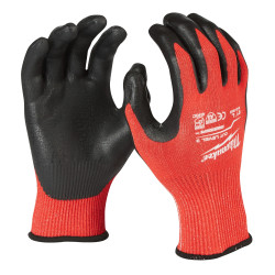 Milwaukee Cut Resistant Gloves - Protection Level C | Cut C Gloves - 10/XL - 1pc.