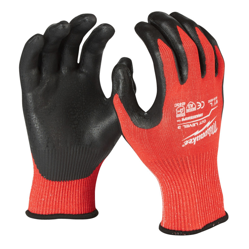 Milwaukee Cut Resistant Gloves - Protection Level C | Cut C Gloves - 10/XL - 1pc. | Great Price | Online Store - Norwit.pl Milwaukee Cut Resistant Gloves - Protection Level C | Cut C Gloves - 10/XL - 1pc. | Great Price | Online Store - Norwit.pl