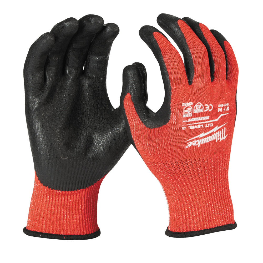 Milwaukee Cut Resistant Gloves - Protection Level C | Cut C Gloves - 9/L - 1pc. | Great Price | Online Store - Norwit.pl