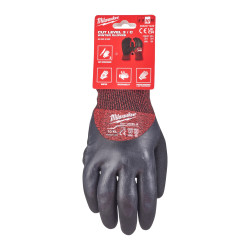 Milwaukee Cut Resistant Gloves - Protection Level C | Cut C Gloves - 10/XL - 1pc. | Great Price | Online Store - Norwit.pl