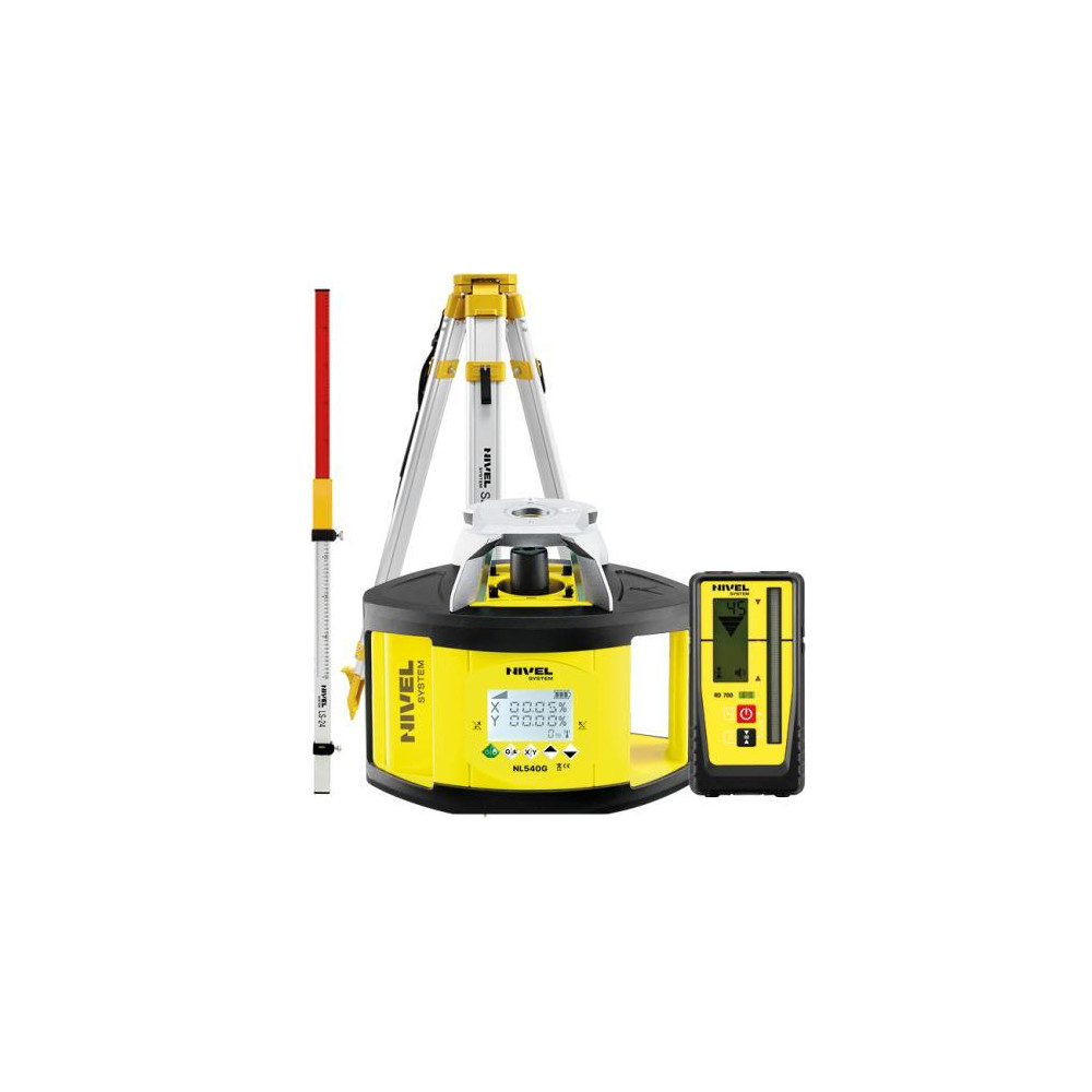 Niwelator laserowy Nivel System NL540 DIGITAL - ZESTAW   łata LS-24   statyw SJJ1 | Dobra Cena | Sklep Online - Norwit.pl