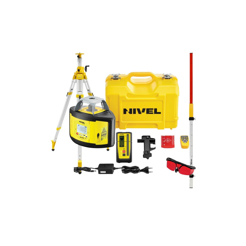 Laser leveler Nivel System NL540 DIGITAL - KIT Staff LS-24 tripod SJJ32 | Great Price | Online Store - Norwit.pl