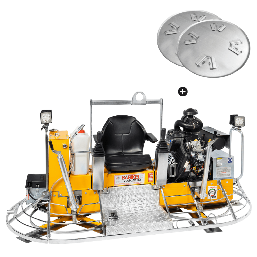 Zacieraczka spalinowa Barikell MK8-120 HCS (B&S 35 KM)