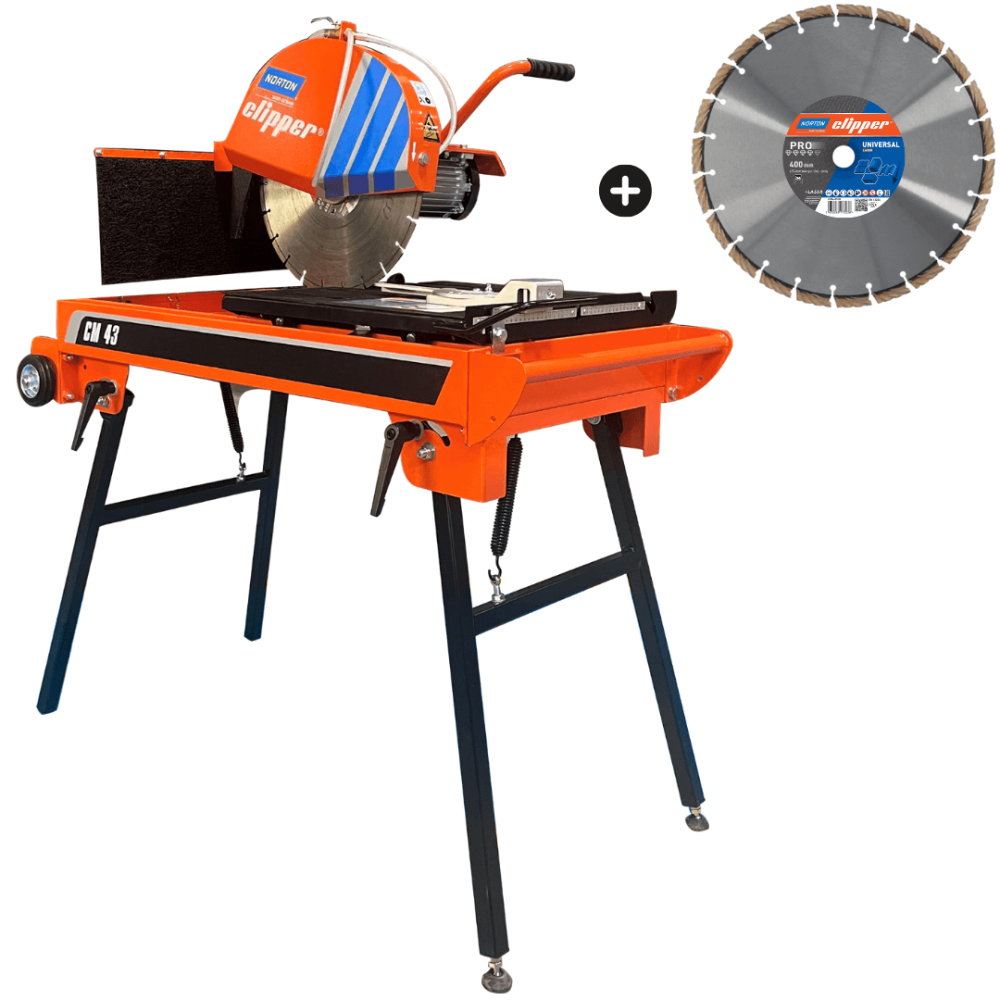 Norton Clipper CM 43 Table Saw (400 Mm) + Blade