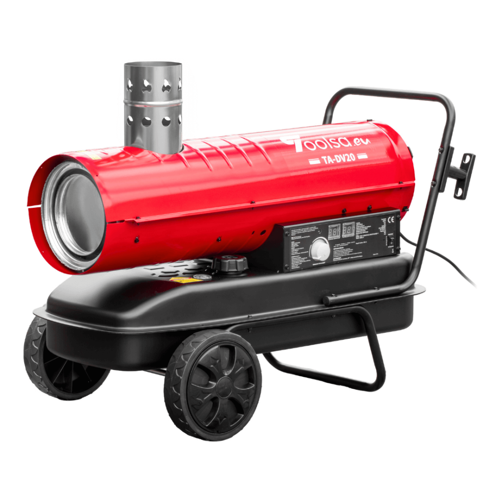 Nagrzewnica olejowa z odprowadzeniem spalin Toolsa TA-DV20 | NORWIT.PL