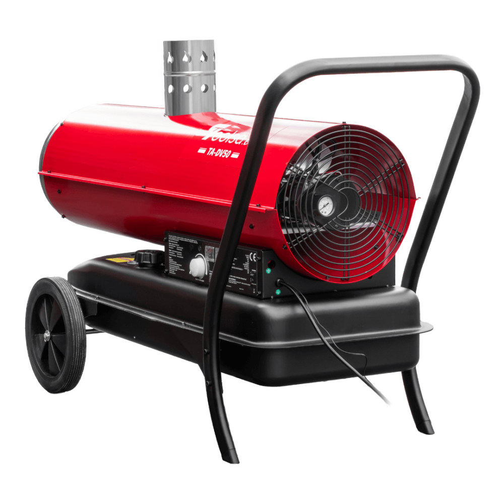 Nagrzewnica olejowa z odprowadzeniem spalin Toolsa TA-DV50 | NORWIT.PL