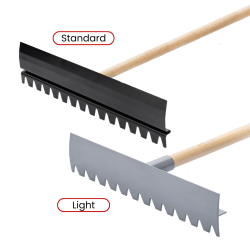 Grabie aluminiowe do betonu Dual Face z zębami Toolsa 508 mm | NORWIT.PL