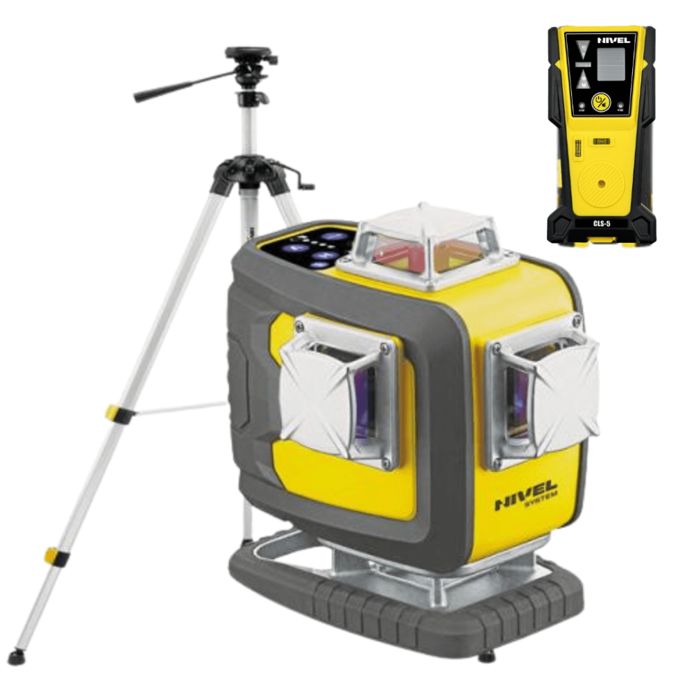 KIT Nivel System CL4D-P Construction Laser + SJJM1EX Tripod + CLS-4 Sensor